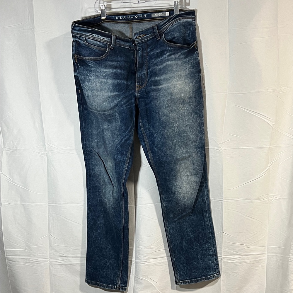 Sean John Athlete Tapered Stretch Jeans RN#130323 • Size 38W x 32L